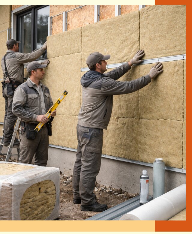 Утепление дома из SIP панелей в Кулебаках от 6390 руб./м² под ключ | ТепломастерКлб