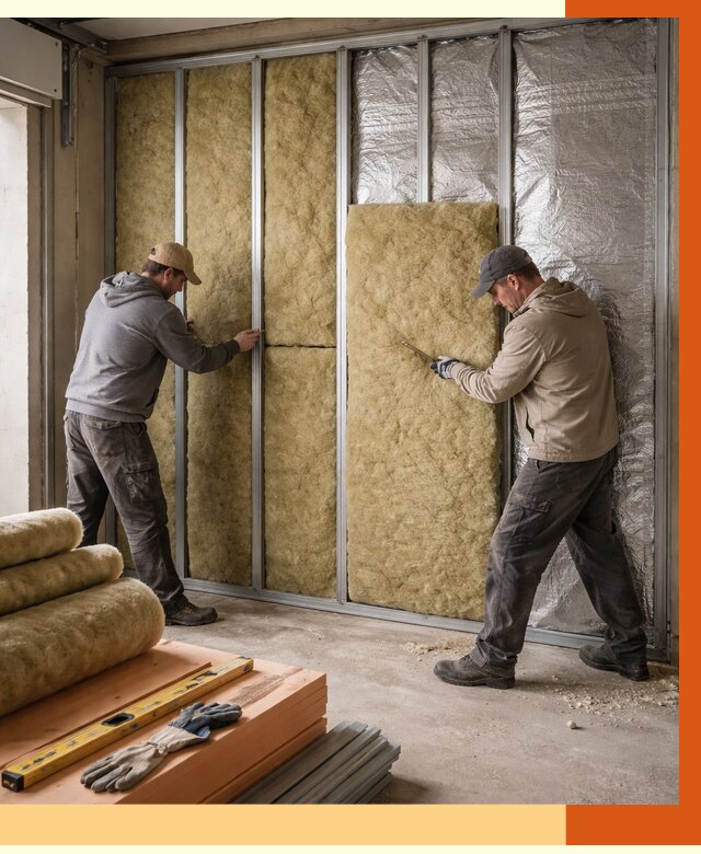 Утепление гаража изнутри в Кулебаках от 7730 руб/м2 — работы и цена | ТепломастерКлб