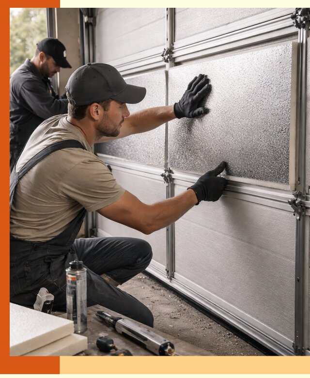 Утепление гаражных ворот в Кулебаках качественно и надежно