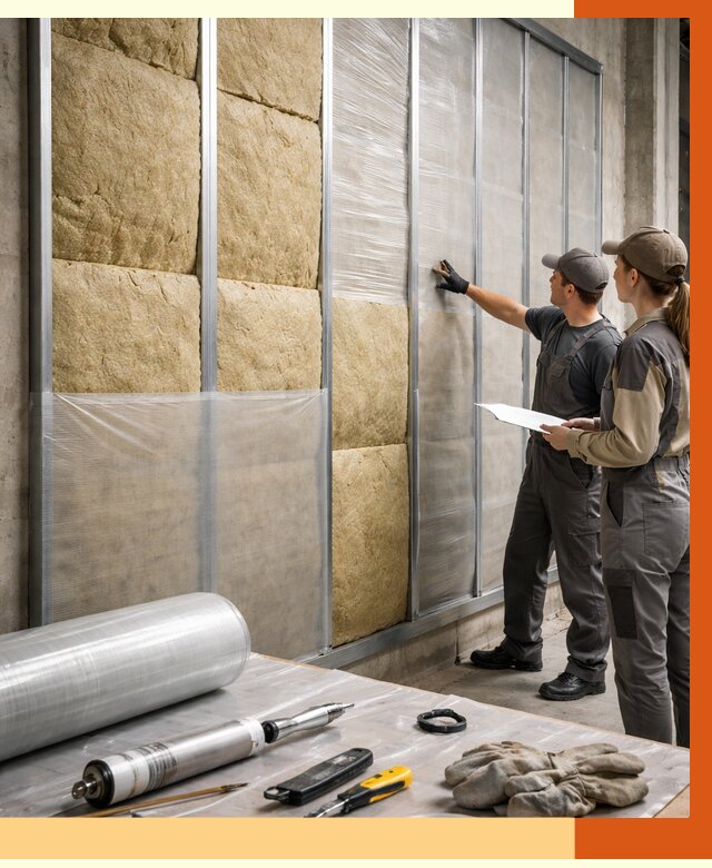 Утепление склада химсырья в Кулебаках от 4638 руб. под ключ | ТепломастерКлб