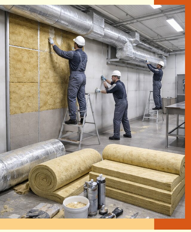 Утепление пищевого цеха в Кулебаках от 12883 руб./м² — комплексно под ключ | ТепломастерКлб