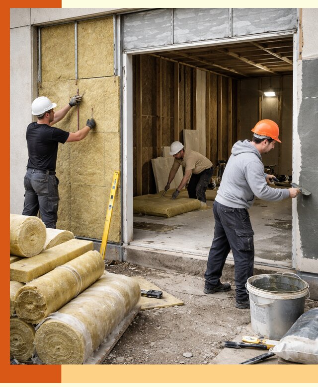 Утепление торгового павильона в Кулебаках — качественно и энергоэффективно
