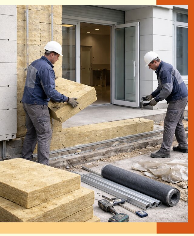 Утепление медицинского центра в Кулебаках под ключ от 12883 руб./м² | ТепломастерКлб