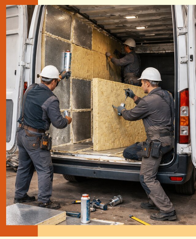 Утепление фургона-рефрижератора в Кулебаках для сохранения температуры