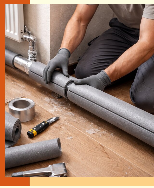 Утепление труб отопления в Кулебаках: теплоизоляция и защита сети