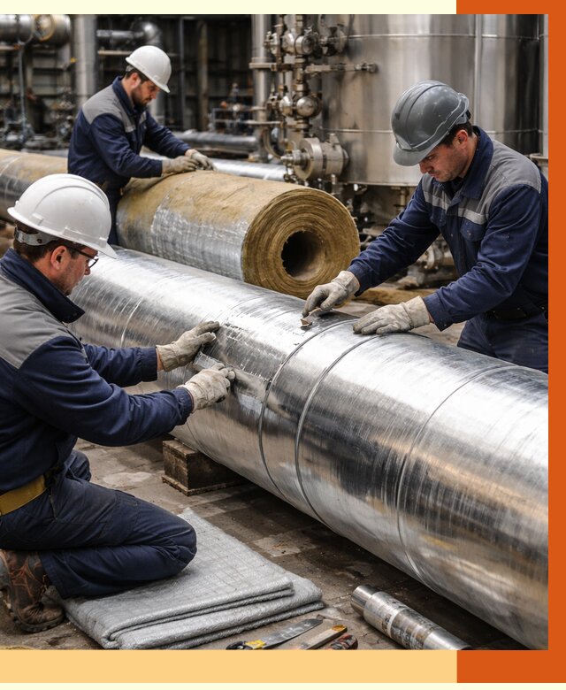 Утепление технологического оборудования в Кулебаках от 4329 руб. за м2 | ТепломастерКлб