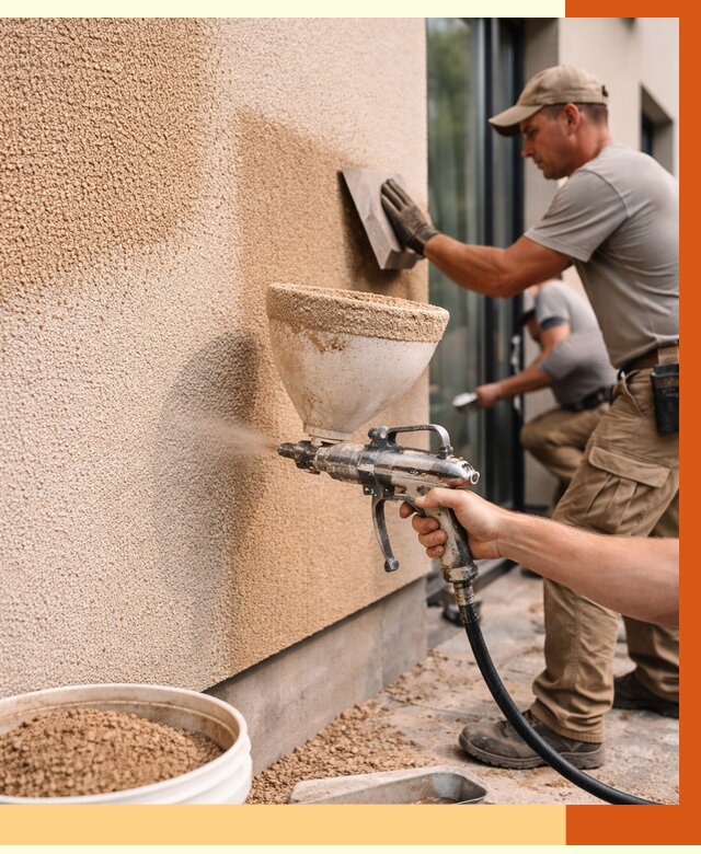 Утепление фасада жидкой пробкой в Кулебаках от 4947 руб./м² под ключ | ТепломастерКлб