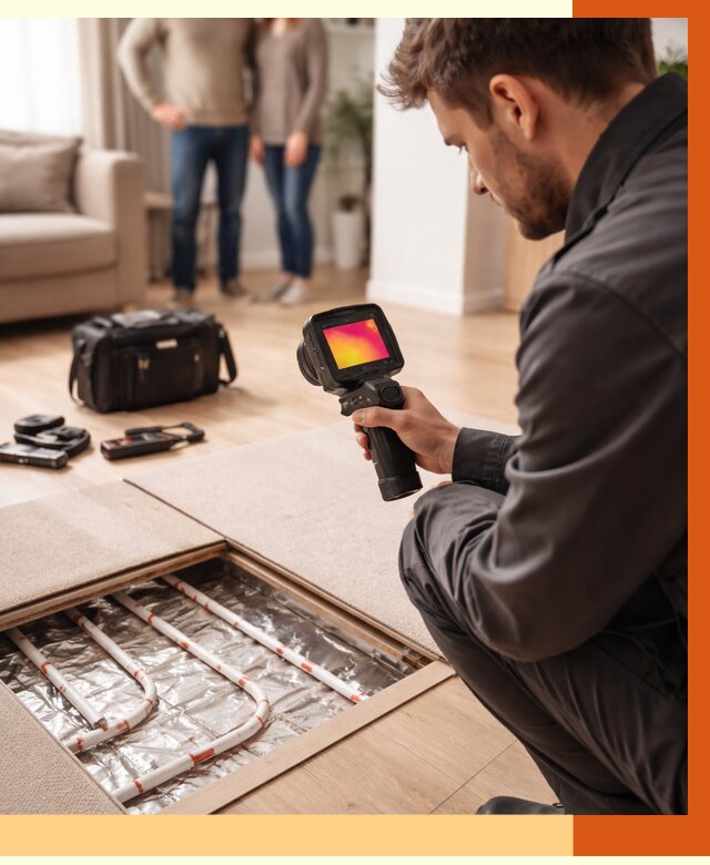 Тепловизионное обследование теплого пола в Кулебаках от 4638 руб. — ТепломастерКлб